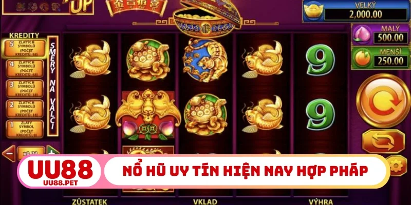 Nổ hũ uy tín hiện nay hợp pháp