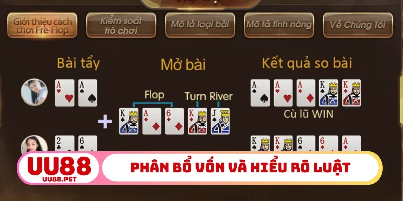 Phân bổ vốn và hiểu rõ luật